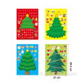 3d Children’s Dectiachable Decorative Christmas Stickers